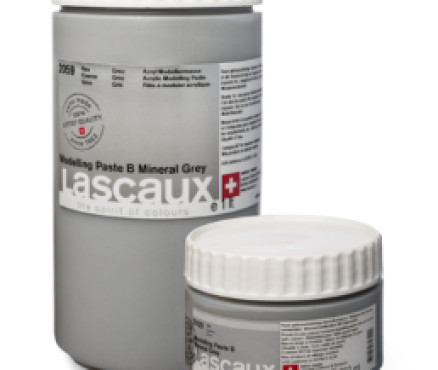 Lascaux modelling Paste Β (χοντρό), γκρί χρώμα - 500ml